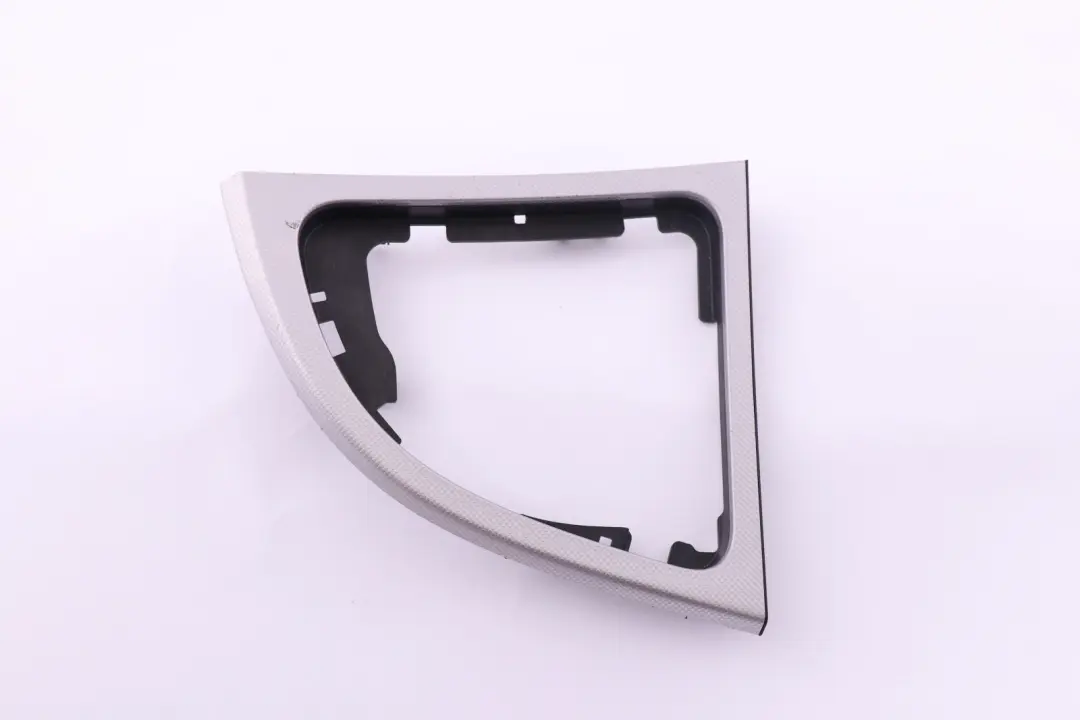 BMW 1 Series 1 E87 Cover Gear Shift Trim Aluminium Kodiak Silber 7131629