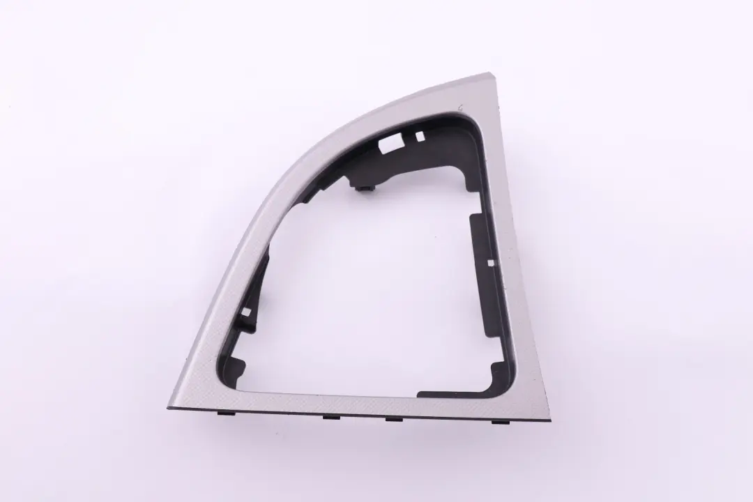 BMW 1 Series 1 E87 Cover Gear Shift Trim Aluminium Kodiak Silber 7131629