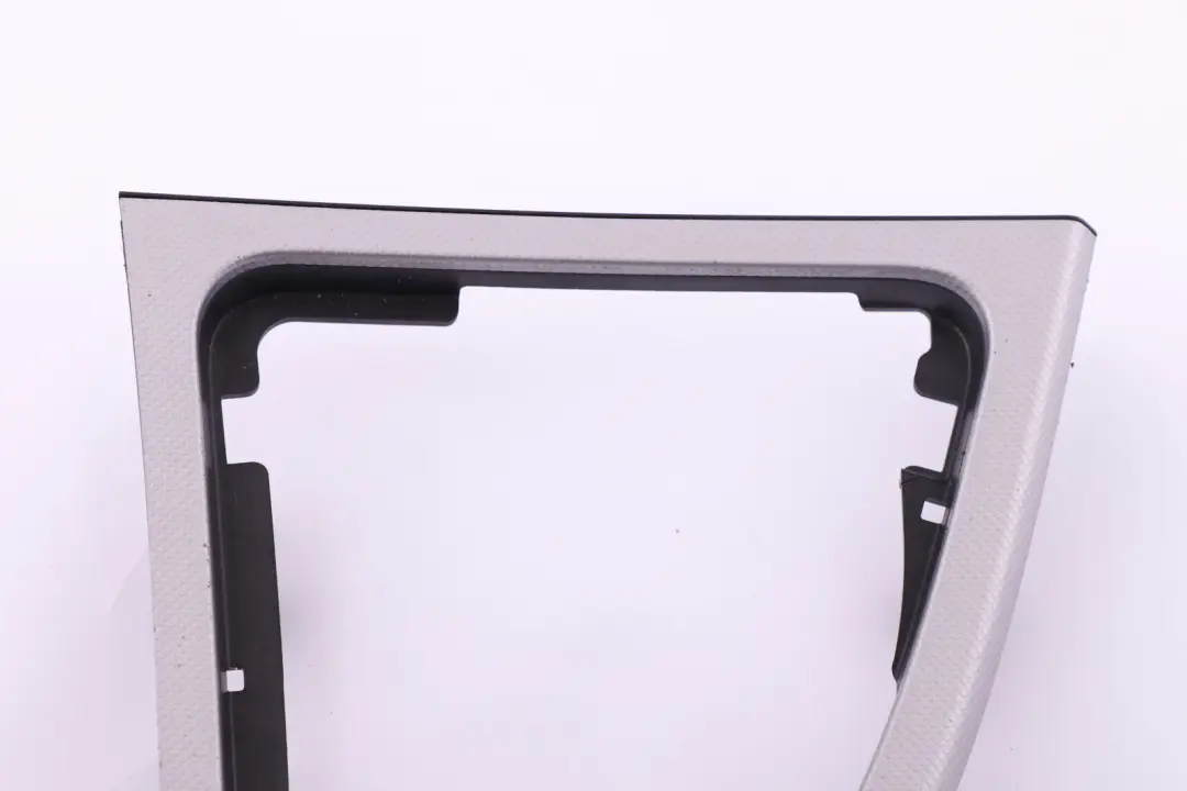 BMW 1 Series 1 E87 Cover Gear Shift Trim Aluminium Kodiak Silber 7131629