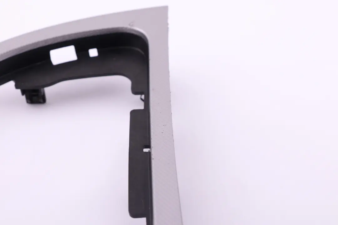BMW 1 Series 1 E87 Cover Gear Shift Trim Aluminium Kodiak Silber 7131629