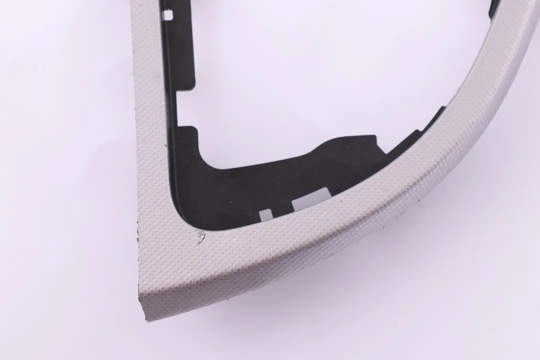 BMW 1 Series 1 E87 Cover Gear Shift Trim Aluminium Kodiak Silber 7131629