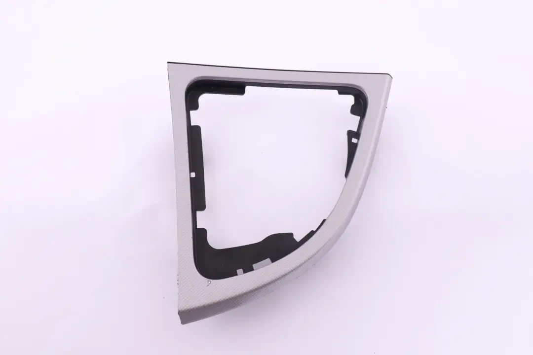 BMW 1 Series 1 E87 Cover Gear Shift Trim Aluminium Kodiak Silber 7131629