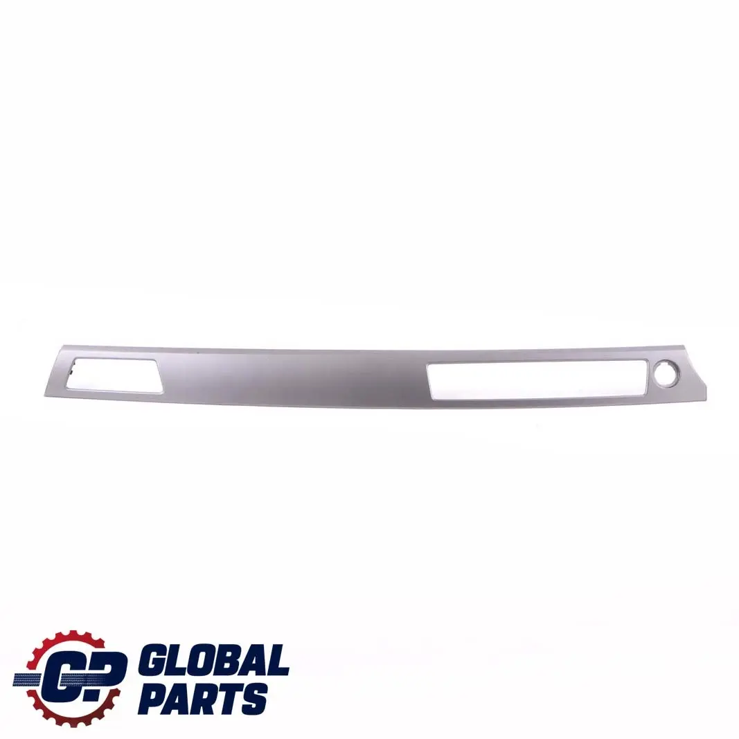 BMW 3 Series E90 E91 Decorative Dashboard Strip Titan Silver 7132846