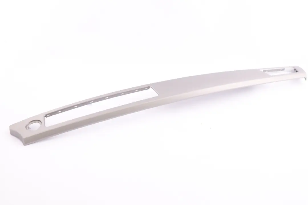 BMW 3 Series 9 E90 E91 Decorative Dashboard Strip Trim Left N/S Titan 90 Silver