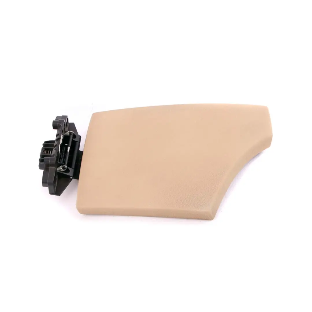 BMW E60 E61 LCI Cover Centre Console Armrest Tray Cover Leather Beige 7133211