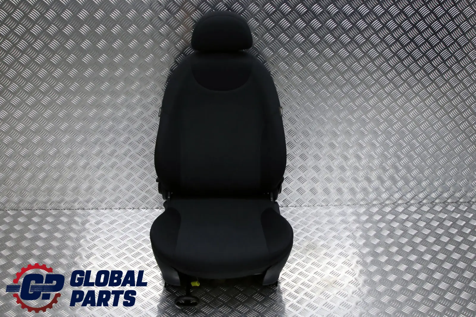 BMW Mini Cooper R50 Front Left N/S Cloth Fabric Molette Seat Panther Black