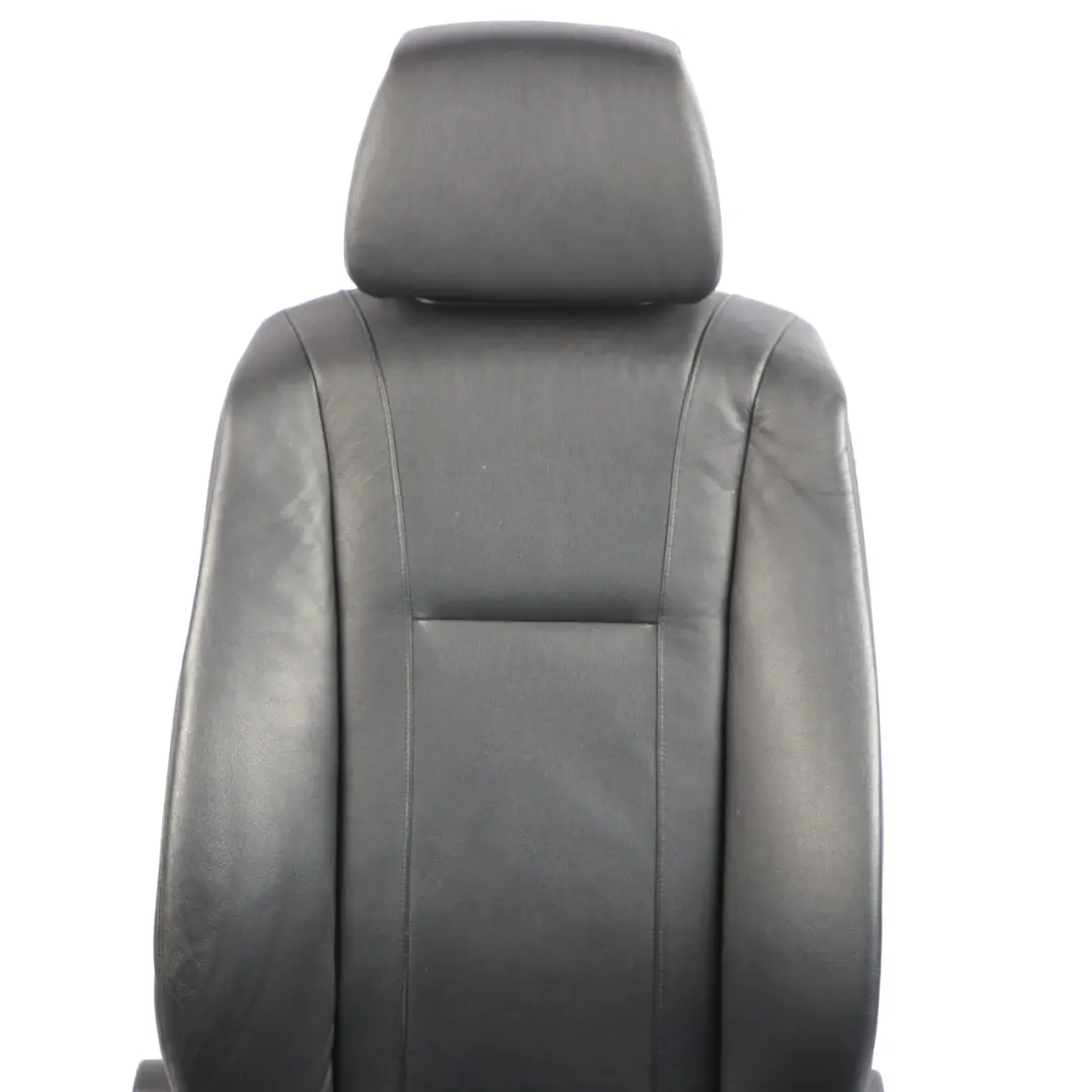 Front Seat BMW E65 Black Leather Nasca Right O/S Driver's Side Memory