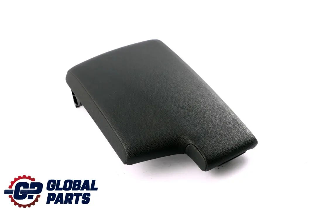 BMW 3 Series E90 E91 E92 Black Leather Cover Centre Console Armrest 7137556