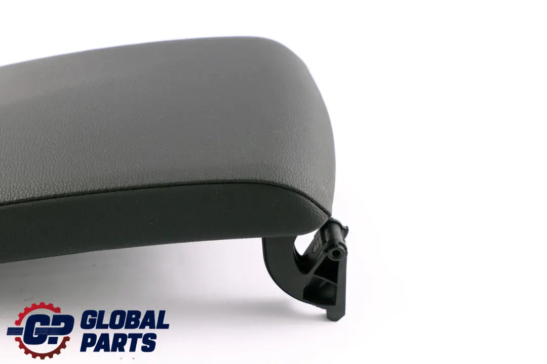 BMW 3 Series E90 E91 E92 Black Leather Cover Centre Console Armrest 7137556