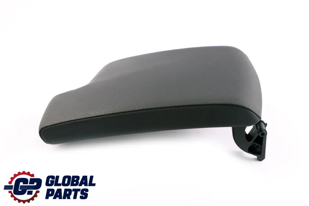 BMW 3 Series E90 E91 E92 Black Leather Cover Centre Console Armrest 7137556