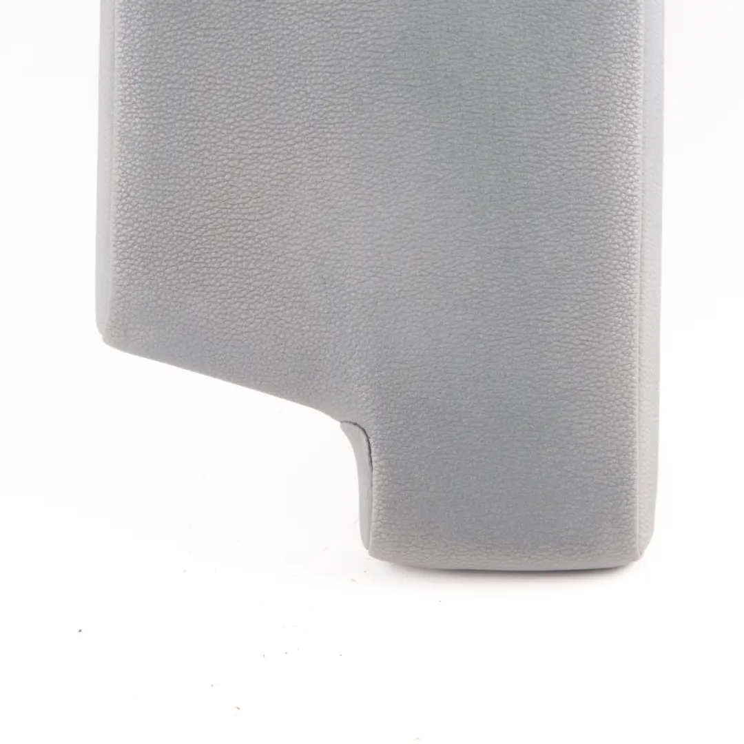 Arm Rest BMW E90 E91 Centre Console Cover Armrest Leather Grau Grey 7137557