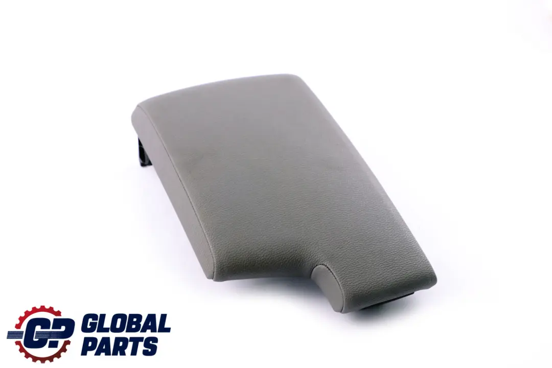 BMW 3 SERIES E90 E91 LCI Leather Cover Centre Console Armrest Grey Grau 7137557