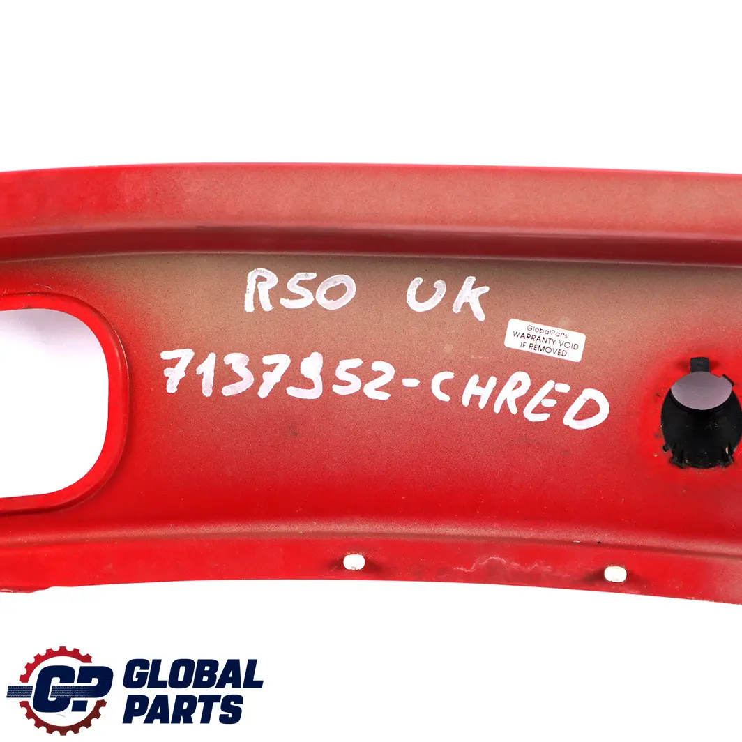 Mini Cooper One R50 R52 R53 Windscreen Cover Scuttle Panel Chili Red - 851