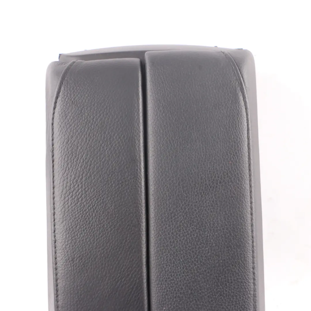 Cover Armrest BMW E90 E91 E92 Split Slide Front Leather Black 7147222