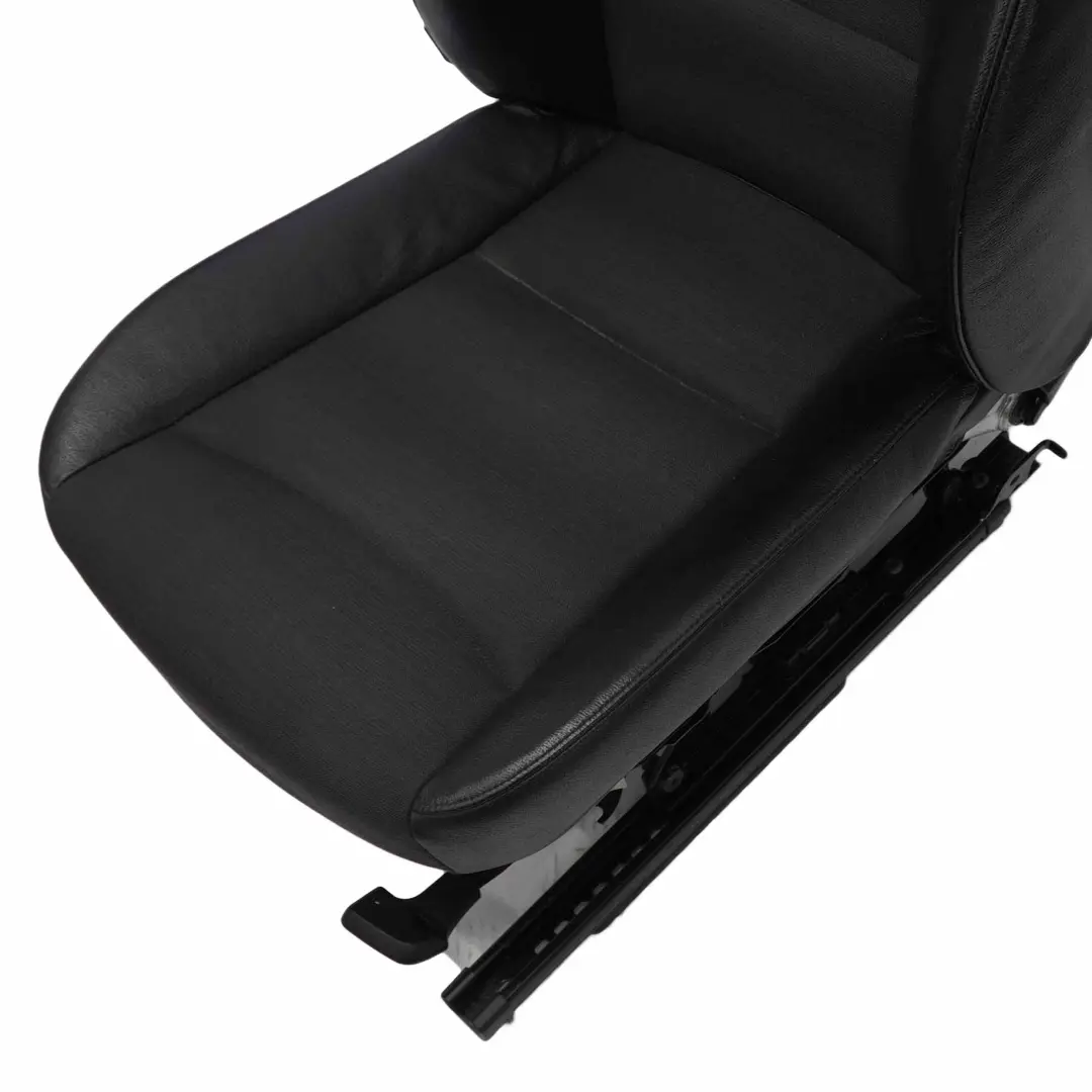 Asiento Delantero BMW E90 E91 Cuero Negro / Tela Citrus Interior Derecho