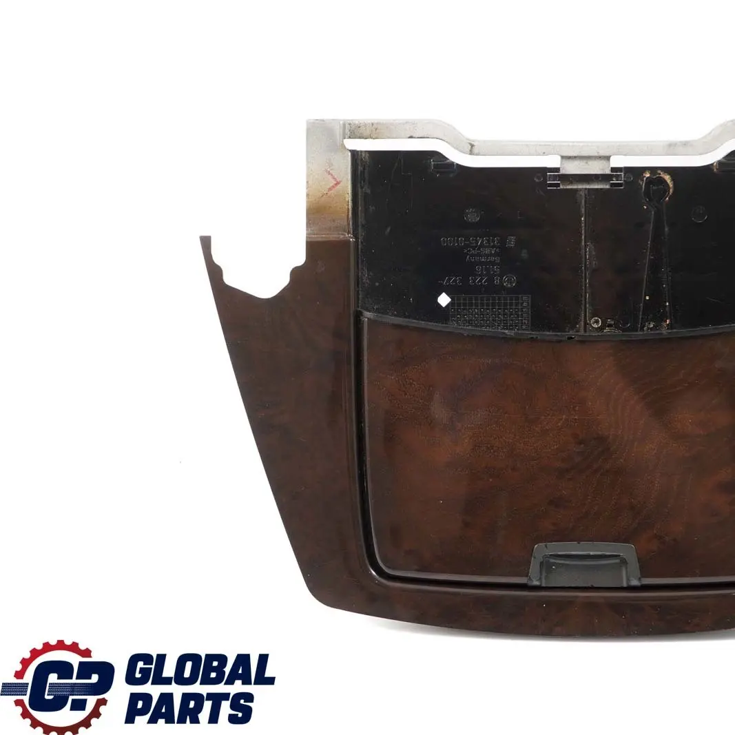 BMW 7 Series 1 E65 E66 Centre Console Wood Ashtray Ash Trim Cover Esche Dunkel