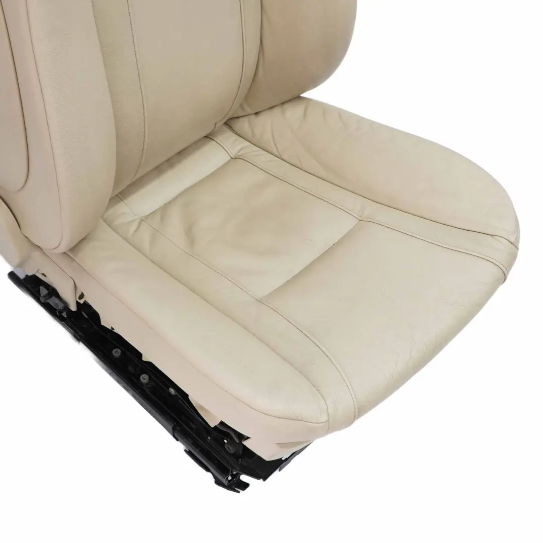 Front Seat BMW E65 Cream Beige Nasca Leather Left N/S Memory Heated Lumbar