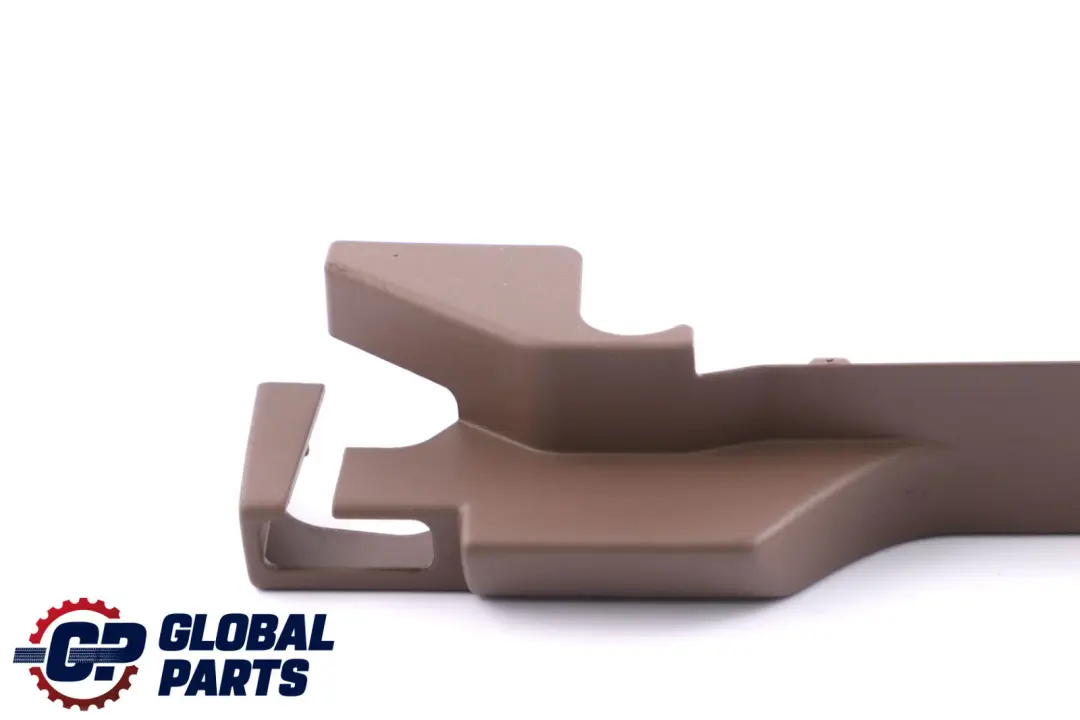 BMW 5 Series E60 Seat Front Finisher Upper Rail Trim Driver Right O/S Brown