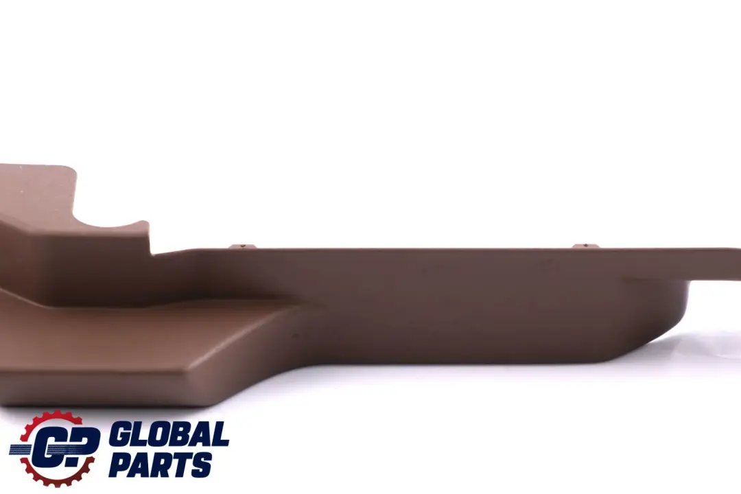 BMW 5 Series E60 Seat Front Finisher Upper Rail Trim Driver Right O/S Brown