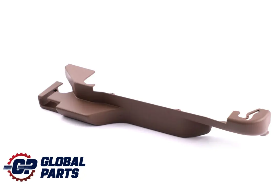 BMW 5 Series E60 Seat Front Finisher Upper Rail Trim Driver Right O/S Brown