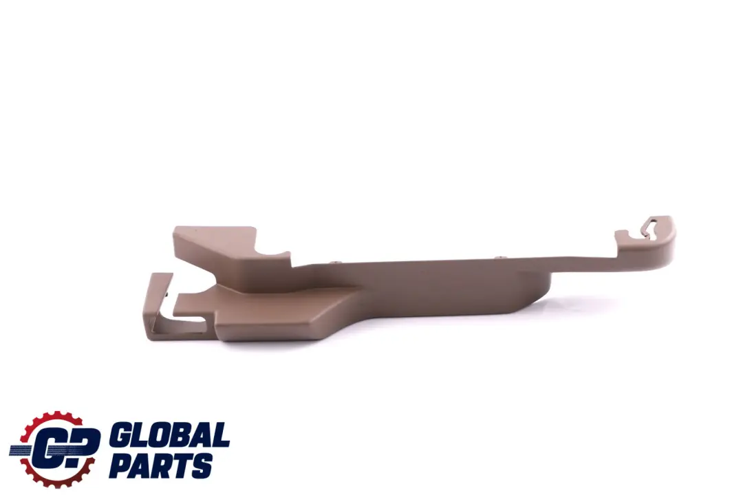 BMW 5 Series E60 Seat Front Finisher Upper Rail Trim Driver Right O/S Brown