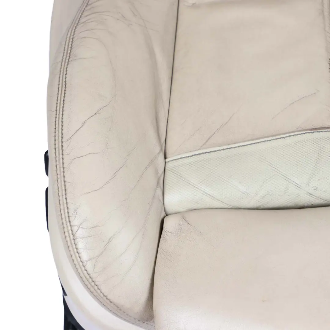 BMW E63 Sport Heated Cream Beige Leather Interior Front Rear Seat Seats Memory