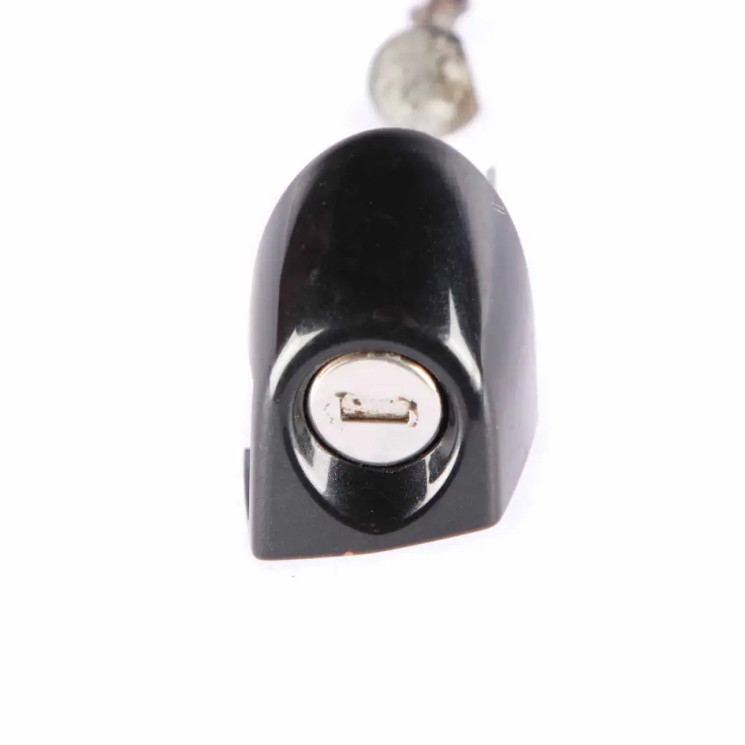 Handle Catch BMW E81 E87 Lock Cylinder Cover Front Driver Right Black Sapphire 