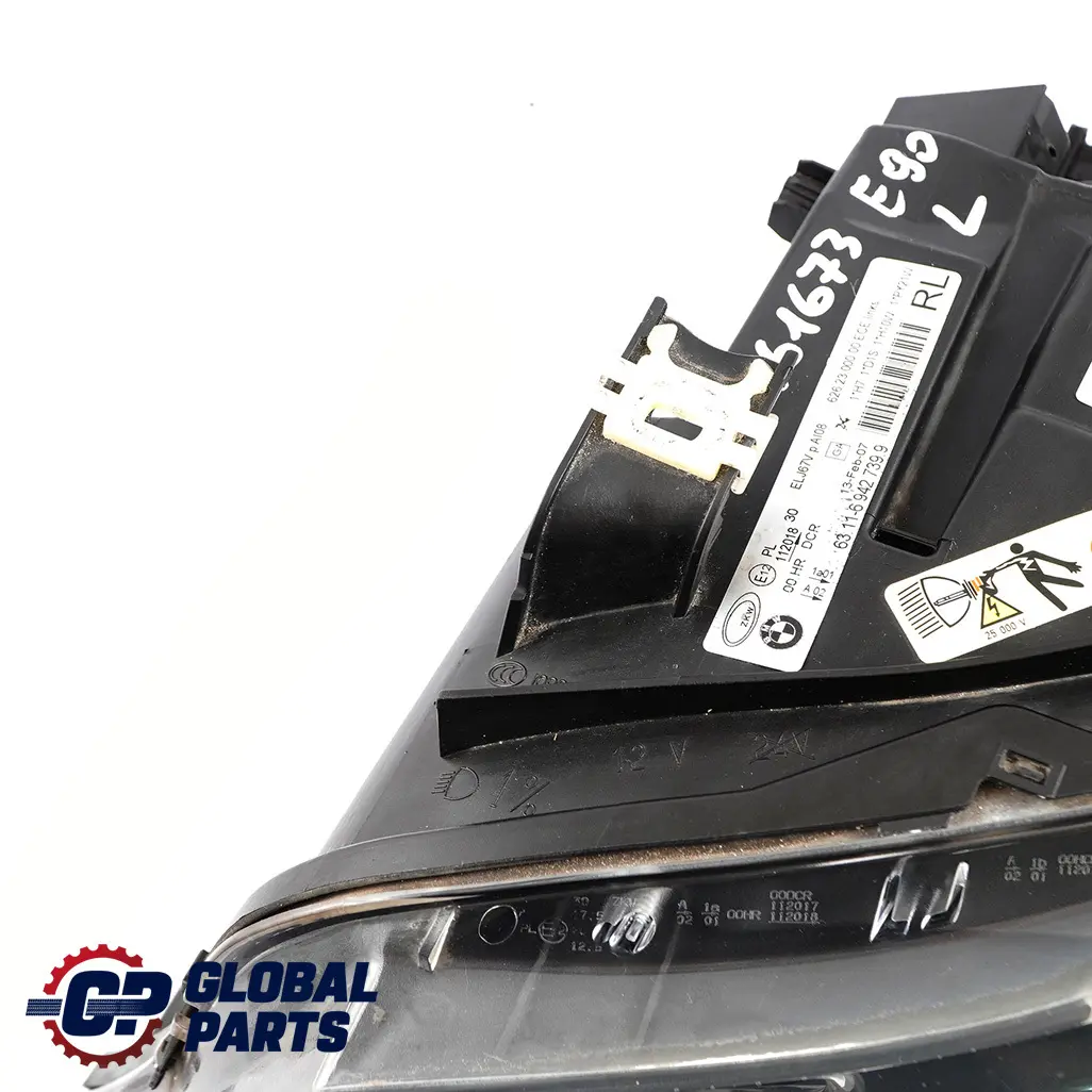 BMW 3 Series E90 E91 Passenger Side Xenon Headlight Lamp Front Left N/S 6942739