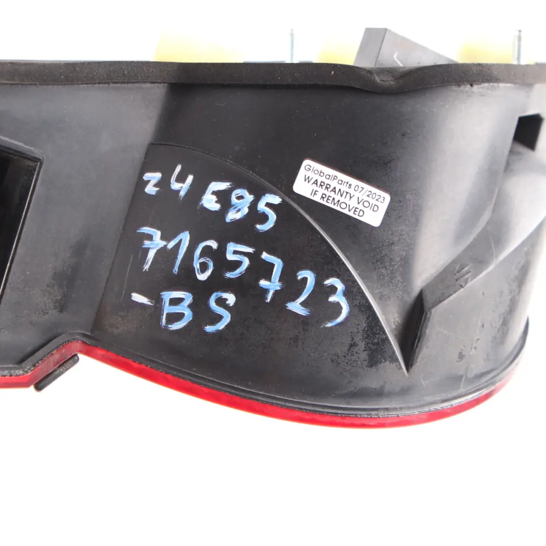 Rear Lamp BMW Z4 E85 Tail Light Left N/S Taillight 7165723 Black Sapphire
