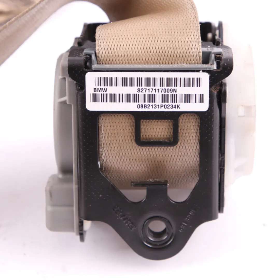 Seat Belt BMW X5 X6 E70 E71 1 Upper Front Right O/S Beige 7171170