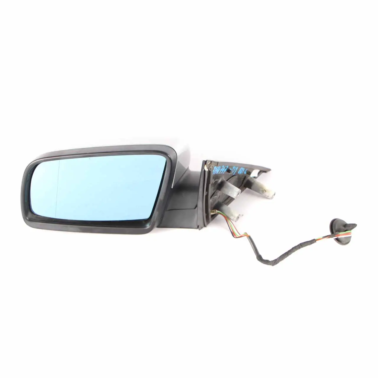 Wing Mirror BMW E60 E61 Heated Left Door N/S Titansilber Titanium Silver 354