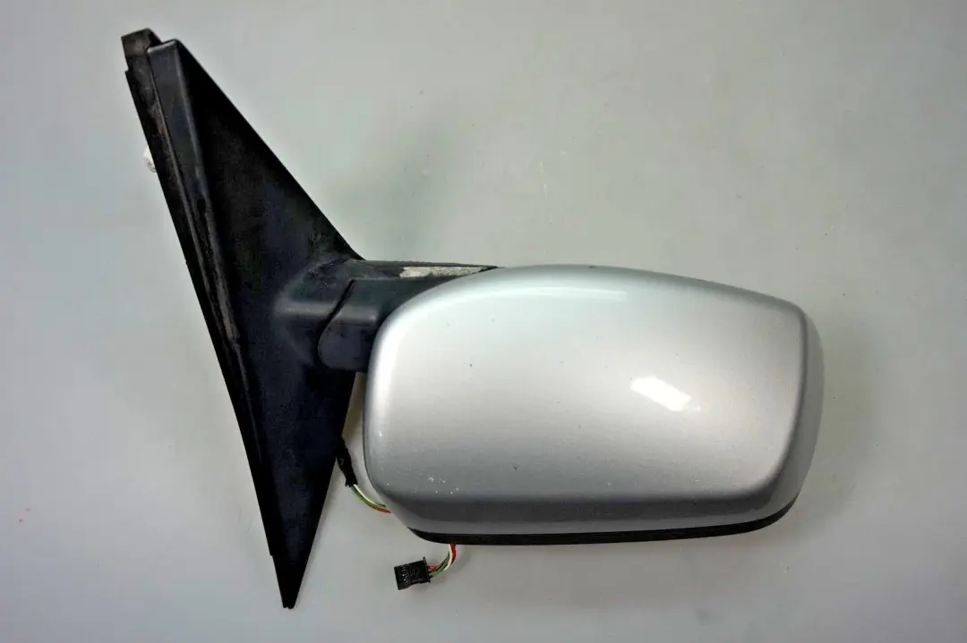 BMW 5 Series 1 E60 E61 Heated Right Wing Mirror O/S Titansilber Metallic - 354