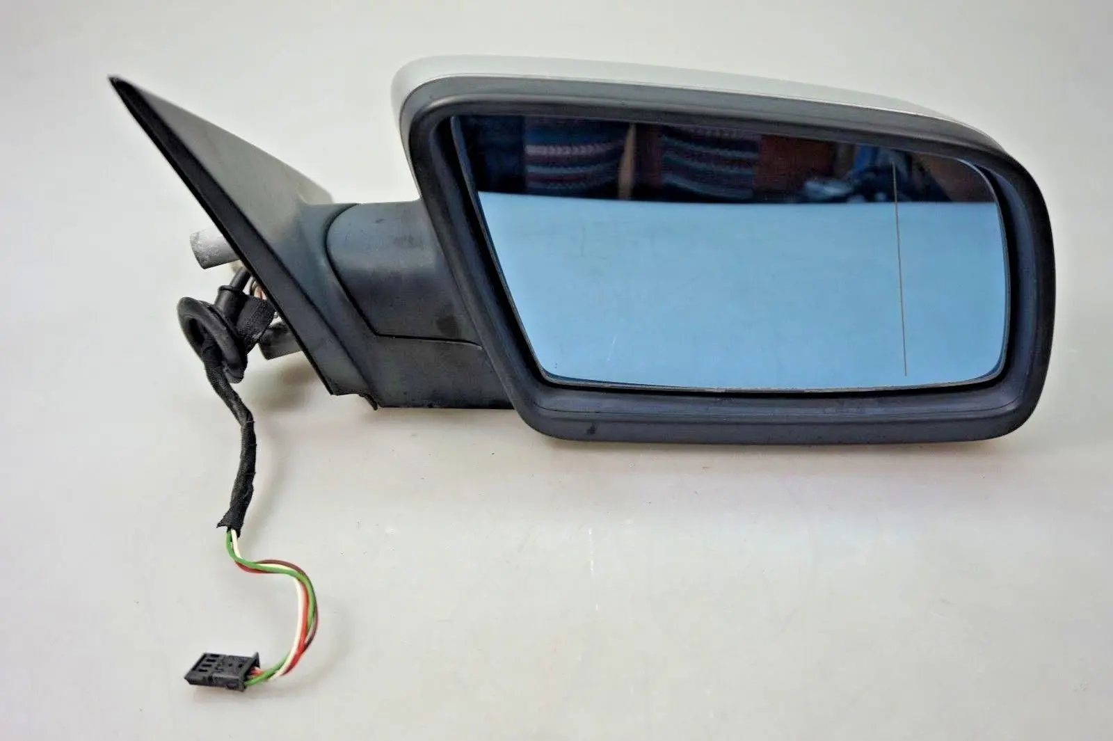 BMW 5 Series 1 E60 E61 Heated Right Wing Mirror O/S Titansilber Metallic - 354