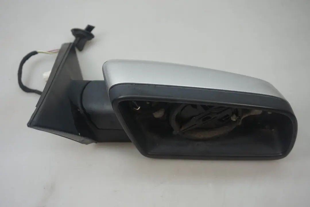 BMW 5 Series 2 E60 E61 Heated Right Wing Mirror O/S Titansilber Metallic - 354