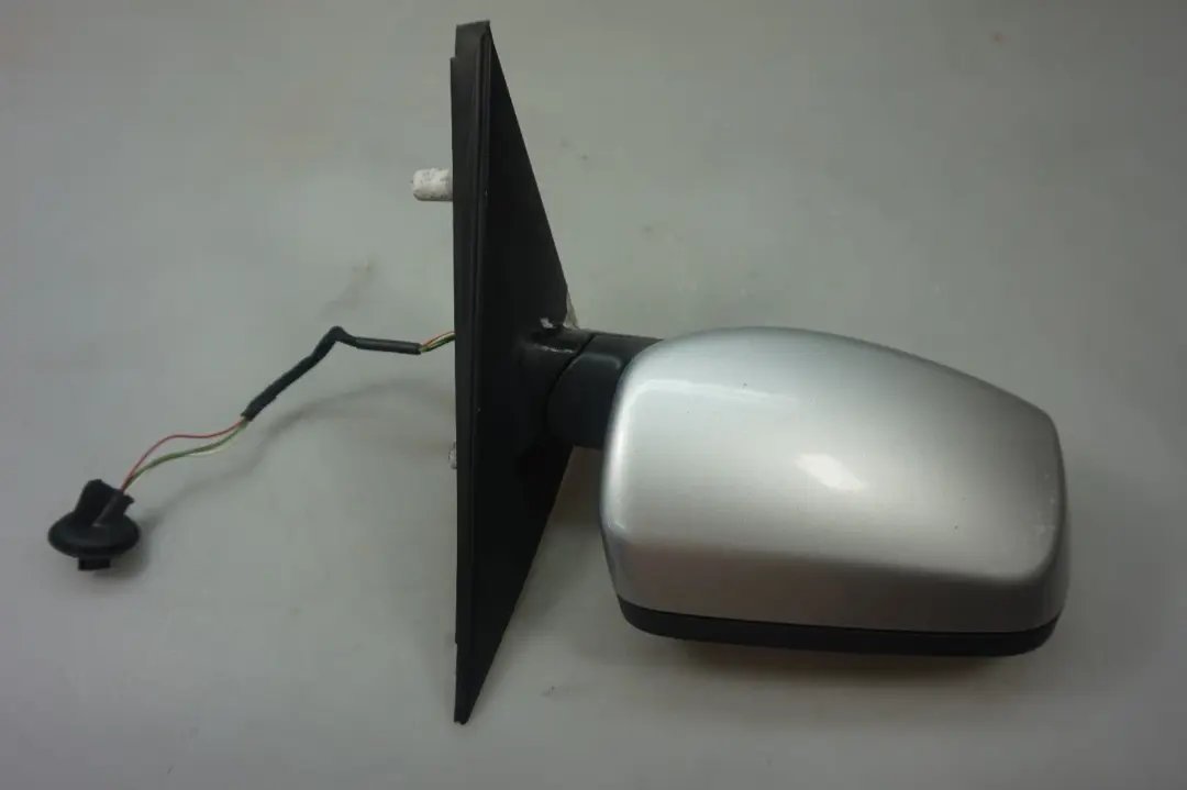 BMW 5 Series 2 E60 E61 Heated Right Wing Mirror O/S Titansilber Metallic - 354