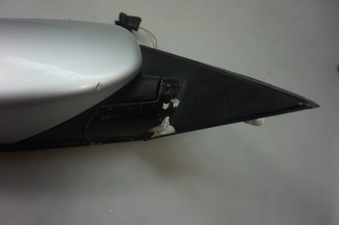 BMW 5 Series 2 E60 E61 Heated Right Wing Mirror O/S Titansilber Metallic - 354