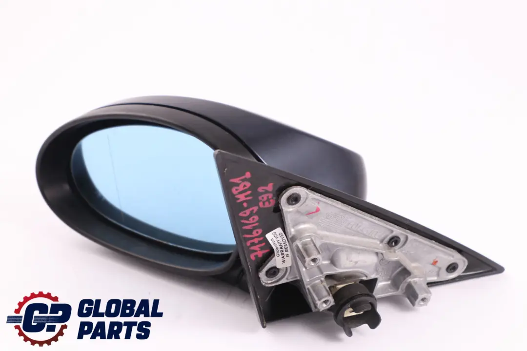 BMW 3 Series 1 E92 E93 Left Heated Wing Mirror N/S Monacoblau Monaco Blue A35