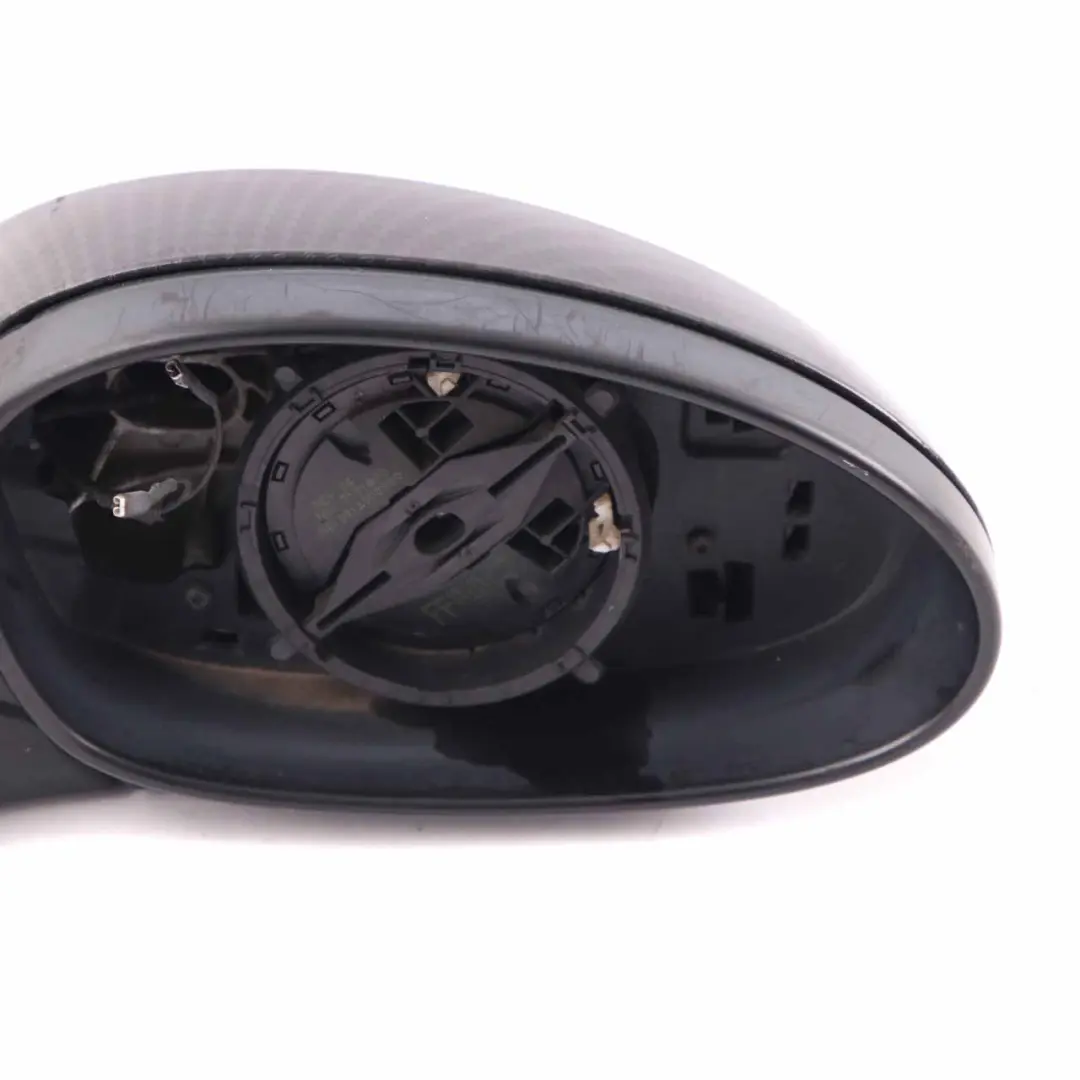 Wing Mirror BMW E92 E93 Right Heated Outside O/S Carbon Cover Without Glass