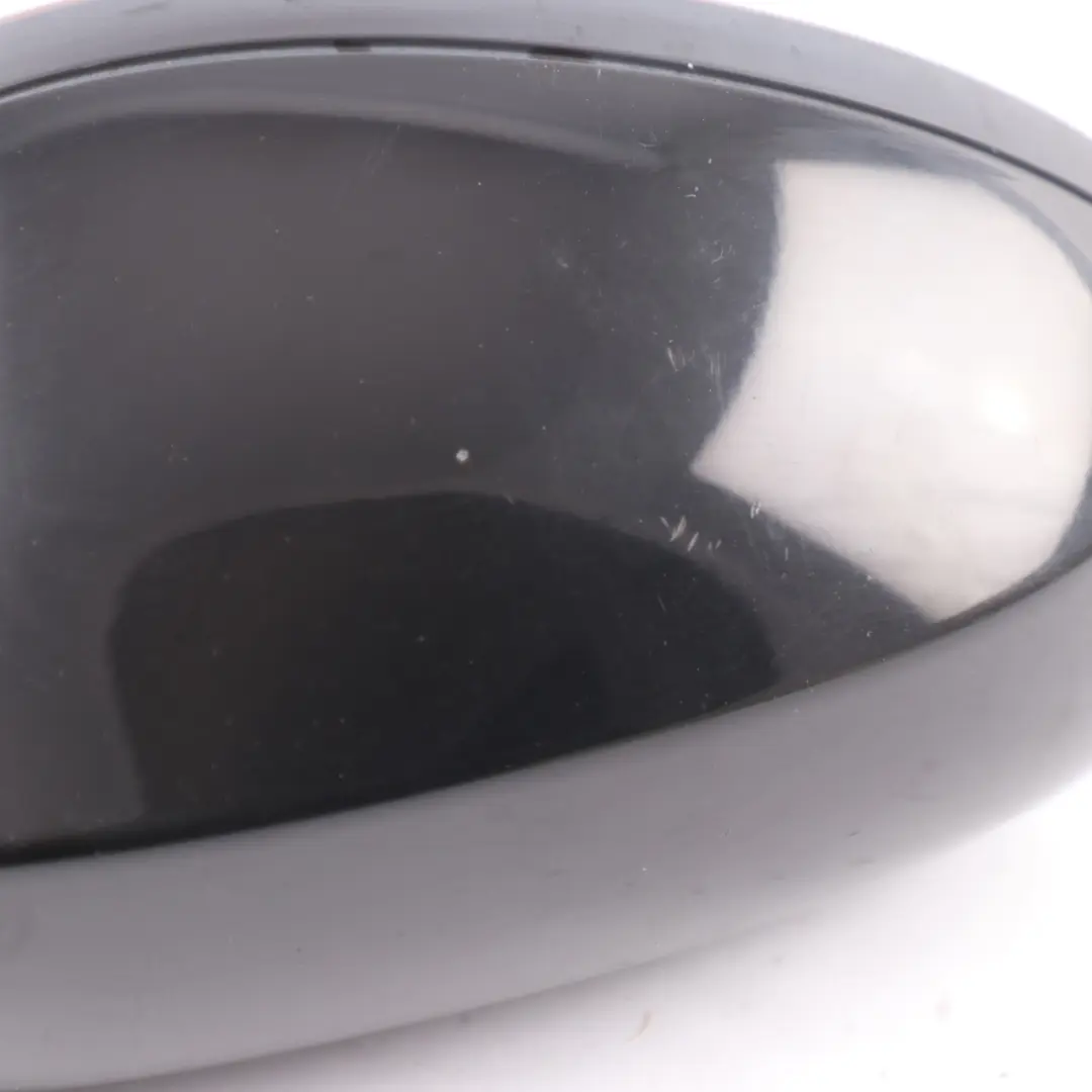 Wing Mirror BMW E92 E93 Left N/S Outside 3 Pins Black Sapphire Metallic - 475