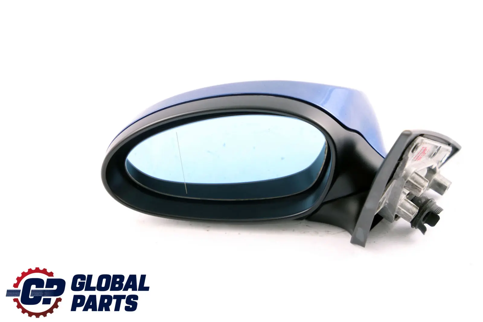 BMW 3 Series E92 E93 Left Outside Wing Mirror N/S Montegoblau Metallic Blue A51