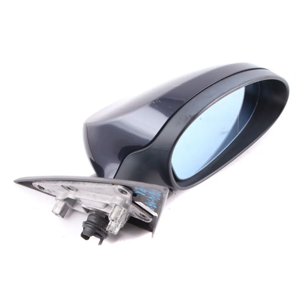 Wing Mirror BMW E92 E93 2 Door Right O/S Outside Monacoblau Metallic Blue A35