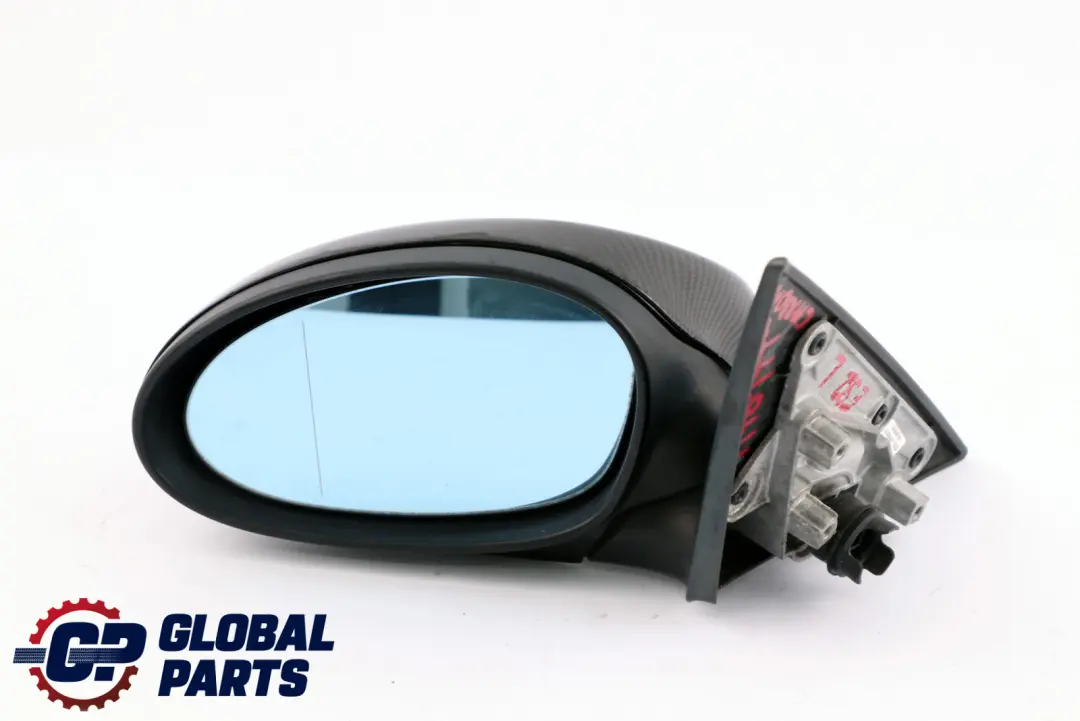 BMW 3 Series E92 E93 Power Fold Left Heated Wing Mirror N/S Memory Carbon