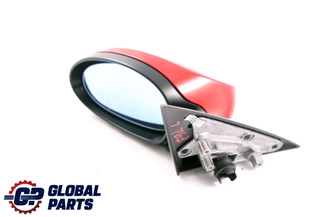 BMW 3 Series E92 E93 Power Fold Left Wing Mirror N/S Karmesinrot Crimson Red