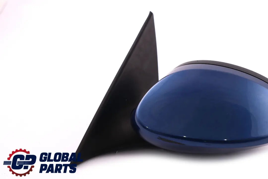 BMW 3 Series 1 E92 Power Fold Left Wing Mirror N/S Montegoblau Montego Blue A51