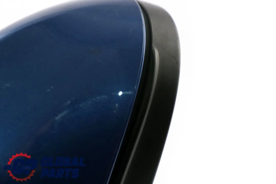 BMW 3 Series 1 E92 Power Fold Left Wing Mirror N/S Montegoblau Montego Blue A51