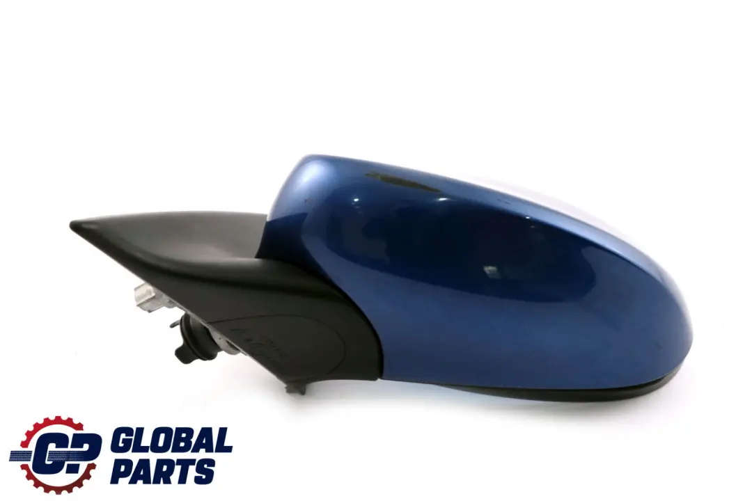 BMW 3 Series 1 E92 Power Fold Left Wing Mirror N/S Montegoblau Montego Blue A51