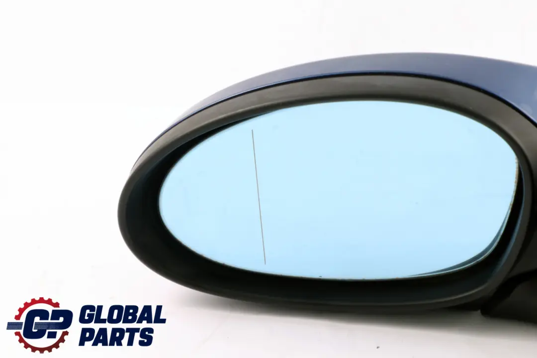 BMW 3 Series 2 E92 E93 Power Fold Left Wing Mirror N/S Montegoblau Montego Blue