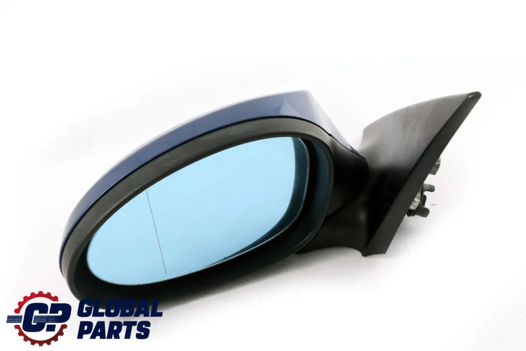 BMW 3 Series 2 E92 E93 Power Fold Left Wing Mirror N/S Montegoblau Montego Blue