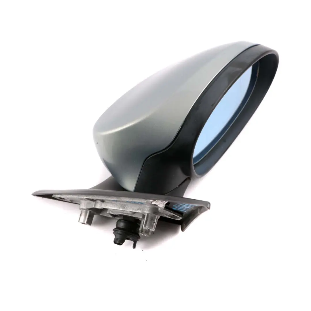 BMW 3 E92 E93 Power Fold Right Wing Mirror O/S Arktis Arctic Metallic A34