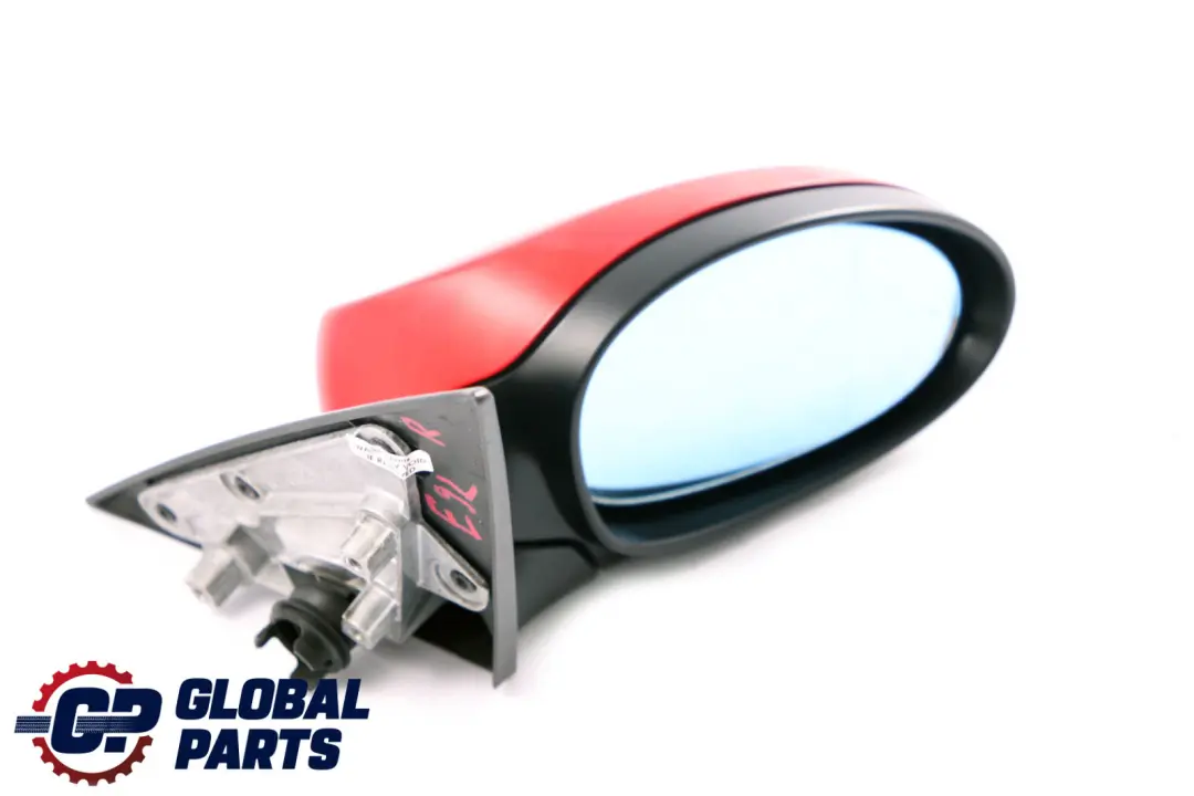 BMW 3 Series E92 E93 Power Fold Right Wing Mirror O/S Karmesinrot Crimson Red